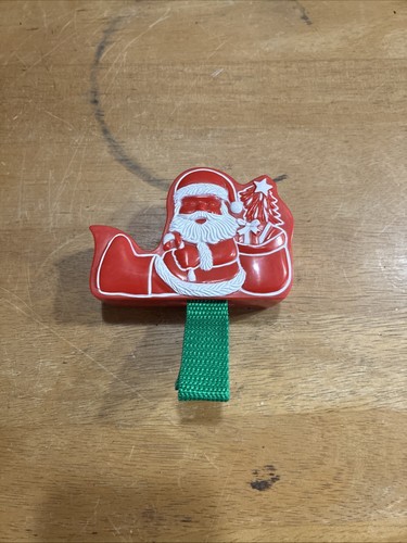 Vintage 1993 plastic santa - vintage,